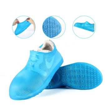 Многоразовые бахилы от дождя Waterproof silicone shoe cover оптом